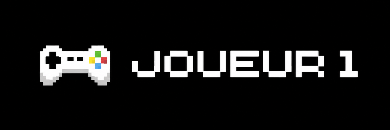 manette de console avec la mention "joueur 1"
